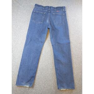 Wrangler Mens Five Star Regular Fit Straight Leg Jeans Blue 34x32 G96CFSW